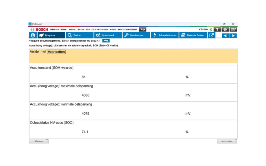 Stappenplan State of Health Check e-voertuigen